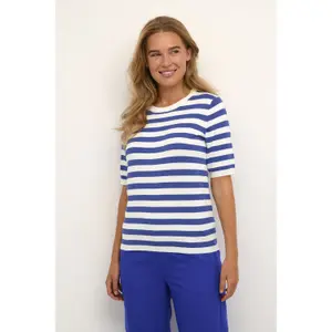 Pullover mit kurzen Ärmeln, Frau KAFFE Milo image-2