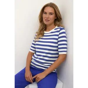 Pullover mit kurzen Ärmeln, Frau KAFFE Milo image-5