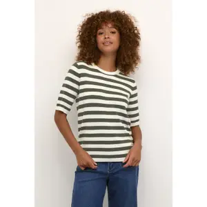 Pullover mit kurzen Ärmeln, Frau KAFFE Milo image-1