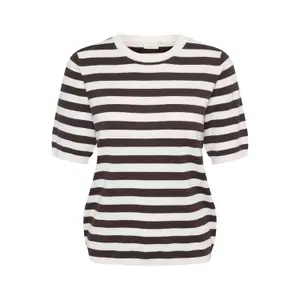 Pullover mit kurzen Ärmeln, Frau KAFFE Milo image-0