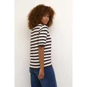 Pullover mit kurzen Ärmeln, Frau KAFFE Milo image-4
