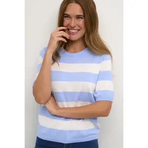 Pullover mit kurzen Ärmeln, Frau KAFFE Milo image-2
