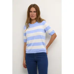 Pullover mit kurzen Ärmeln, Frau KAFFE Milo image-1