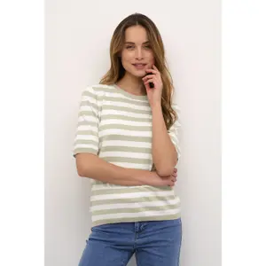 Pullover mit kurzen Ärmeln, Frau KAFFE Milo image-1