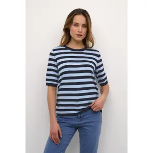 Pullover mit kurzen Ärmeln, Frau KAFFE Milo image-1