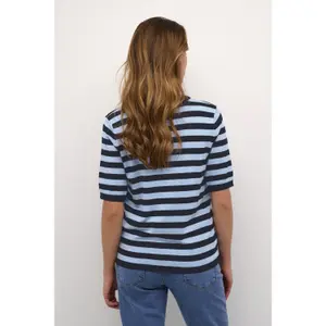 Pullover mit kurzen Ärmeln, Frau KAFFE Milo image-5