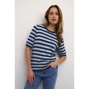 Pullover mit kurzen Ärmeln, Frau KAFFE Milo image-2