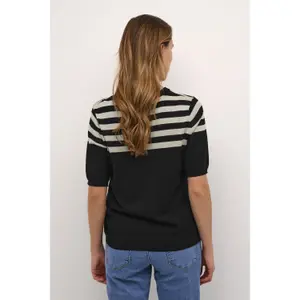 Pullover mit kurzen Ärmeln, Frau KAFFE Milo image-4