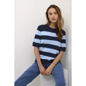 Pullover mit kurzen Ärmeln, Frau KAFFE Milo image-3