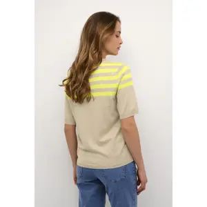 Pullover mit kurzen Ärmeln, Frau KAFFE Milo image-5