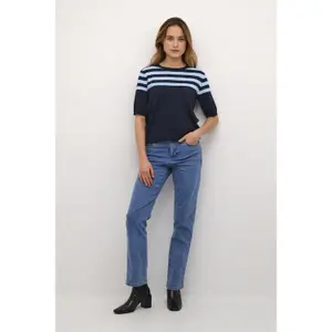 Pullover mit kurzen Ärmeln, Frau KAFFE Milo image-1