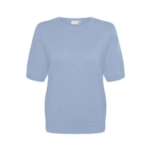 Pullover mit kurzen Ärmeln, Frau KAFFE Lizza image-0