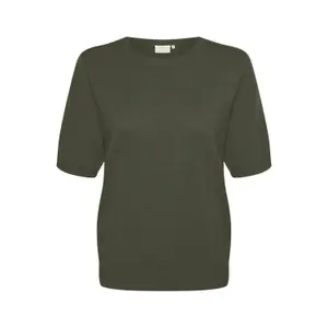 Pullover mit kurzen Ärmeln, Frau KAFFE Lizza image-0