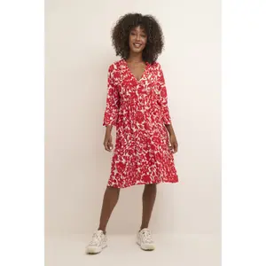 Women's dress KAFFE Ellen Amber image-1