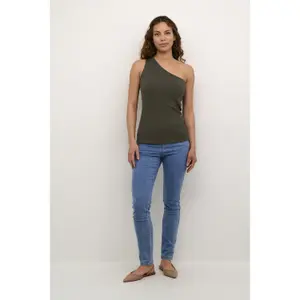 Top assimétrico para mulher KAFFE Pia image-2