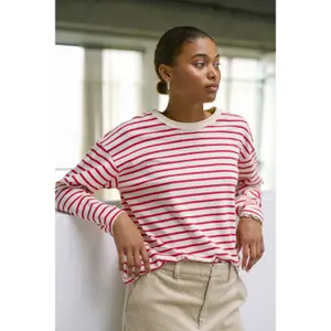 T-shirt de manga comprida feminina KAFFE Winny image-5