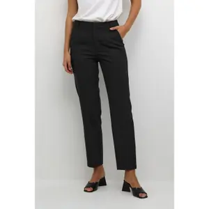 Women's zip-up suit trousers KAFFE Sakura image-1