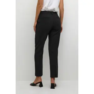 Women's zip-up suit trousers KAFFE Sakura image-4