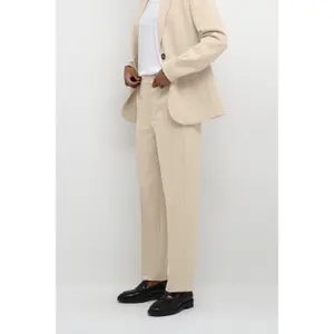 Women's zip-up pants KAFFE Sakura HW image-5