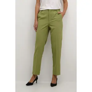 Pantaloni con zip da donna KAFFE Sakura HW image-1