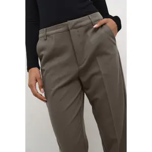 Women's zip-up suit trousers KAFFE Sakura image-5