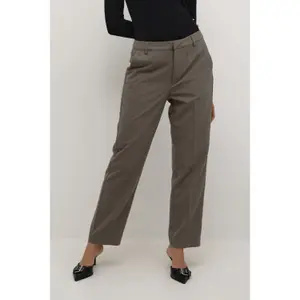 Women's zip-up suit trousers KAFFE Sakura image-1
