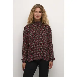 Damenbluse KAFFE Karina Amber image-1