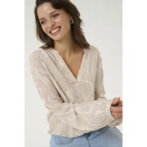 Blusa feminina KAFFE Ditte image-3