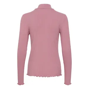 Women's long sleeve turtleneck T-shirt KAFFE Drew image-3