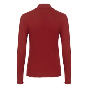 T-shirt de gola alta para mulher KAFFE Drew image-4