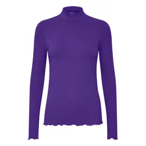 T-shirt de gola alta para mulher KAFFE Drew image-0