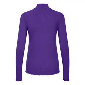 T-shirt de gola alta para mulher KAFFE Drew image-3