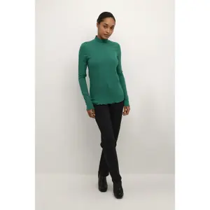 T-shirt de gola alta para mulher KAFFE Drew image-2