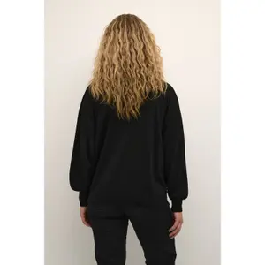 Sweter damski z okrągłym dekoltem KAFFE Regina image-3