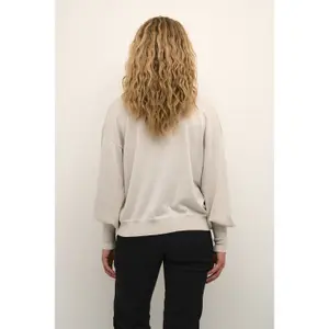 Sweter damski z okrągłym dekoltem KAFFE Regina image-6