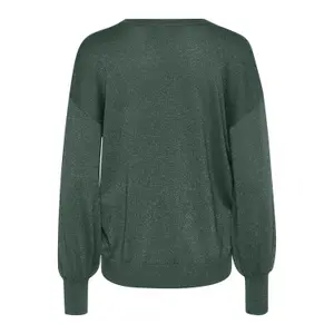 Sweter damski z okrągłym dekoltem KAFFE Regina image-1