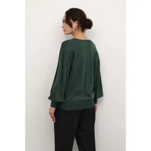 Sweter damski z okrągłym dekoltem KAFFE Regina image-4