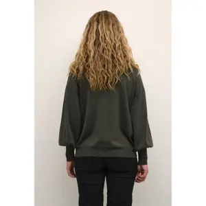 Sweter damski z okrągłym dekoltem KAFFE Regina image-4