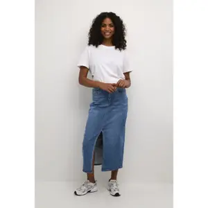 Denim skirt for women KAFFE Asinem image-2