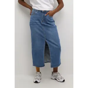 Denim skirt for women KAFFE Asinem image-1