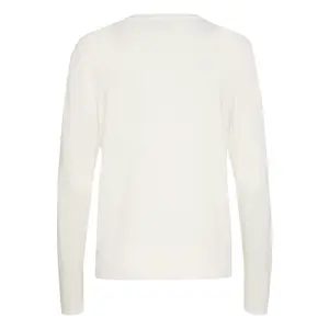 Pullover de malha com decote em V para mulher KAFFE Lizza image-3