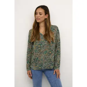 Langärmelige Bluse, Frau KAFFE Amber image-1