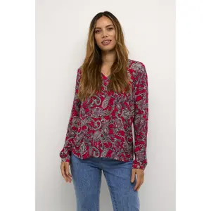 Langärmelige Bluse, Frau KAFFE Amber image-2