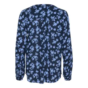 Blusa de manga larga estampada para mujer KAFFE Amber image-3