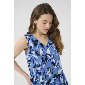 Damski podkoszulek z nadrukiem KAFFE Amber image-5