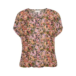 Blusa feminina KAFFE Amber Printed image-0