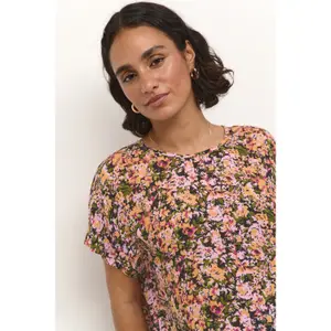 Blusa feminina KAFFE Amber Printed image-5