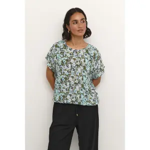 Damenbluse mit Druck KAFFE Amber image-2