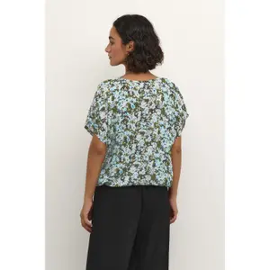 Damenbluse mit Druck KAFFE Amber image-4