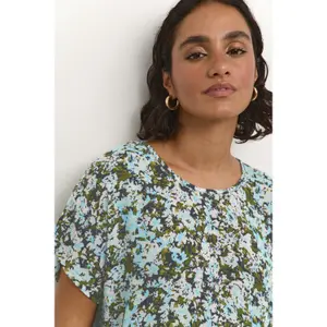 Damenbluse mit Druck KAFFE Amber image-5